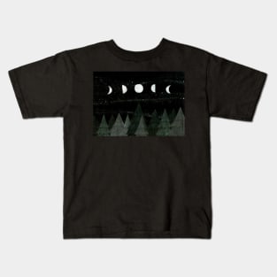 Moon phases Kids T-Shirt